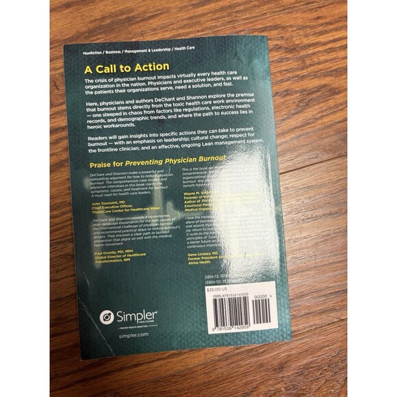 Preventing Physician Burnout: Curin..., Shannon MD MPH, - Picture 2 of 2